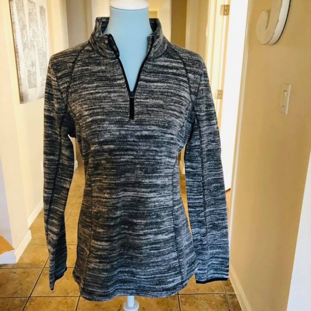 NWT Ideology quarter zip fleece top XS
